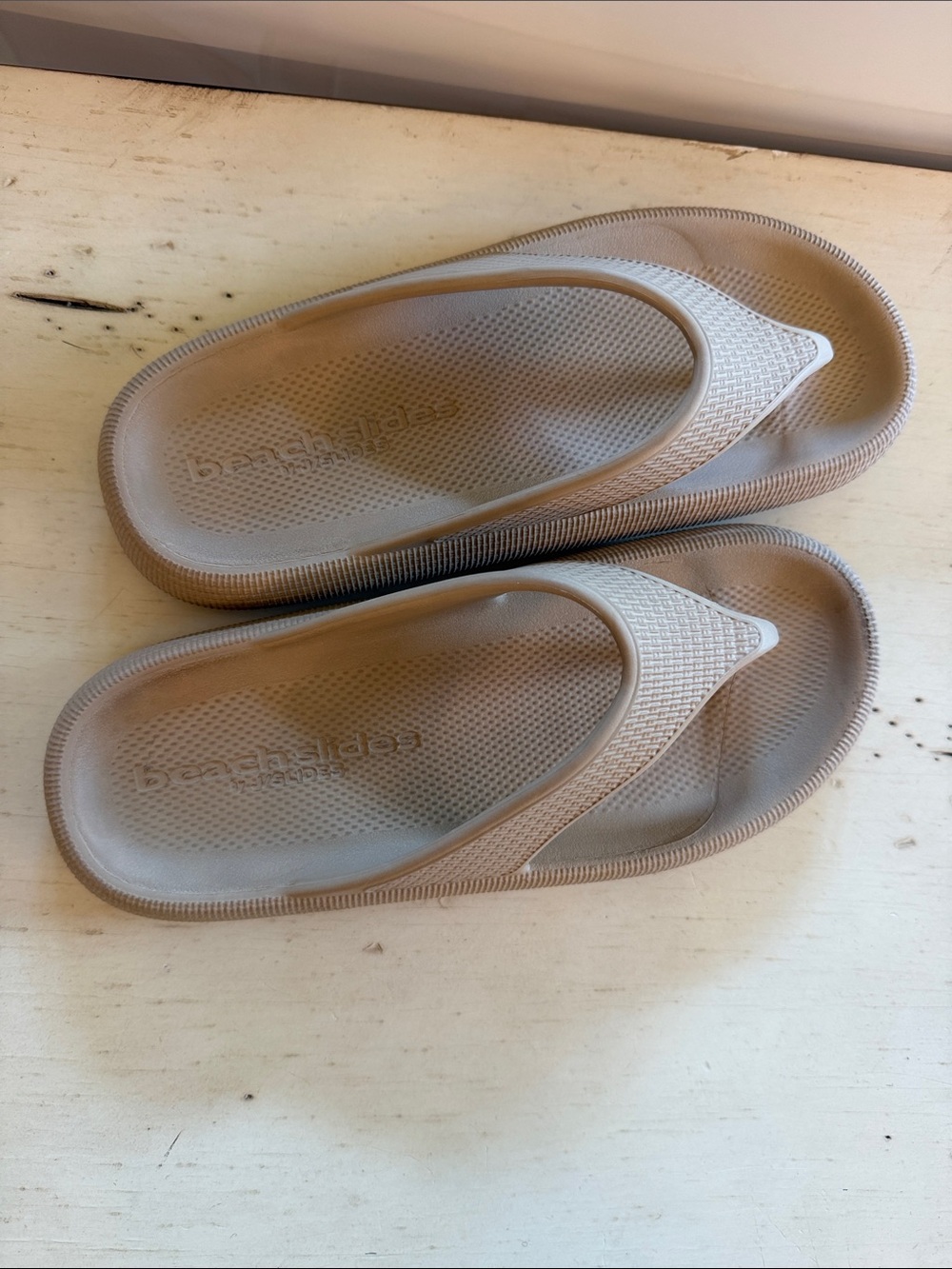 J Slides Beige Slip-On Sandal Thong